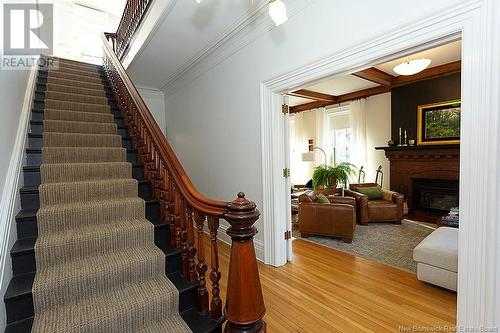 122 Carmarthen Street, Saint John, NB - Indoor Photo Showing Other Room With Fireplace