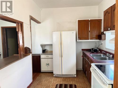 13-15 College Lane, Harbour Grace, NL - Indoor Photo Showing Kitchen With Double Sink