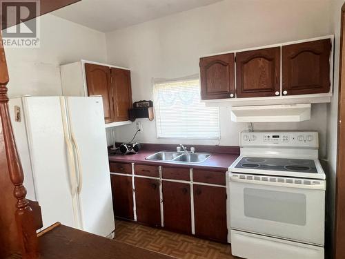 13-15 College Lane, Harbour Grace, NL - Indoor Photo Showing Kitchen With Double Sink