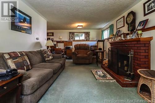 5 Beverly Drive, Saint John, NB - Indoor Photo Showing Living Room With Fireplace