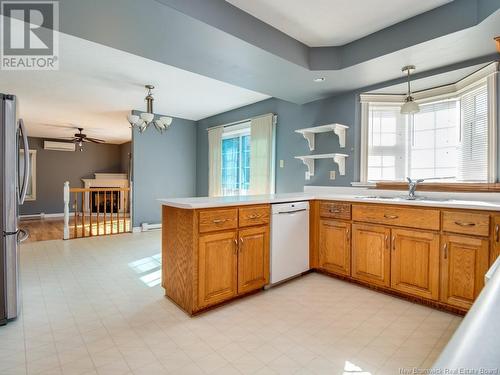 637 Douglas Avenue, Fredericton, NB - Indoor Photo Showing Kitchen With Double Sink