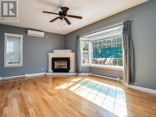 637 Douglas Avenue, Fredericton, NB - Indoor Photo Showing Living Room With Fireplace