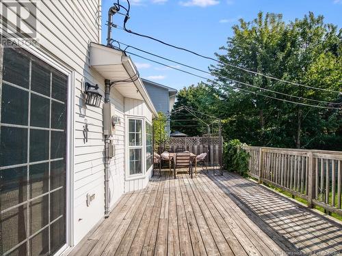 637 Douglas Avenue, Fredericton, NB - Outdoor With Deck Patio Veranda With Exterior