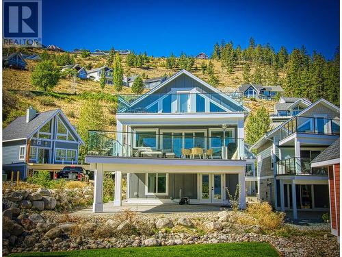 6845 Santiago Loop, Kelowna, BC - Outdoor With Deck Patio Veranda With Facade