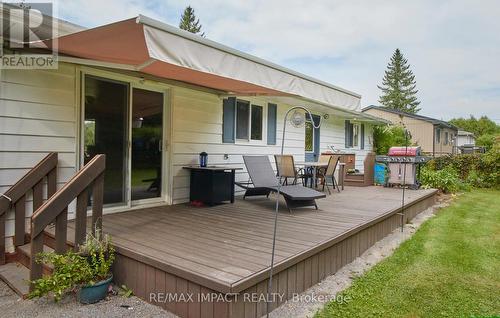 6 Kawartha Crescent, Kawartha Lakes, ON - Outdoor With Deck Patio Veranda With Exterior