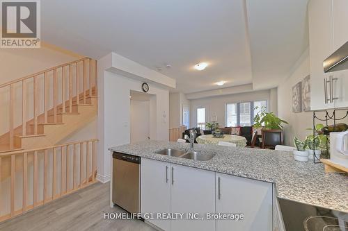 14 - 2607 Magdalen Path W, Oshawa, ON - Indoor Photo Showing Kitchen With Double Sink With Upgraded Kitchen