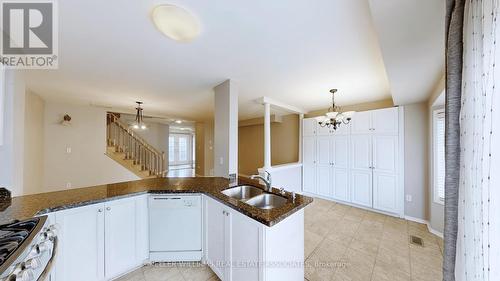 Upper - 3285 Apricot Street, Mississauga (Lisgar), ON - Indoor Photo Showing Kitchen With Double Sink