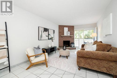 5889 River Grove Avenue, Mississauga, ON - Indoor Photo Showing Living Room With Fireplace