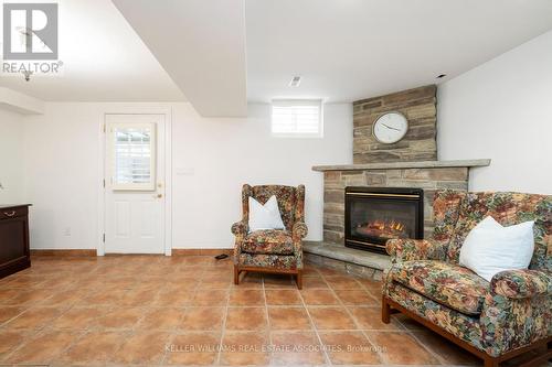 5889 River Grove Avenue, Mississauga, ON - Indoor Photo Showing Living Room With Fireplace