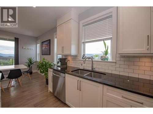 305 Baldy Place, Vernon, BC - Indoor Photo Showing Kitchen With Double Sink