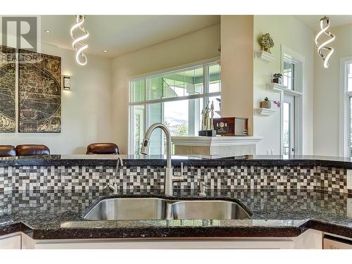 2168 Chilcotin Crescent, Kelowna, BC - Indoor Photo Showing Kitchen With Double Sink