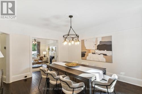 35 Winchester Street, Toronto (Cabbagetown-South St. James Town), ON - Indoor Photo Showing Dining Room