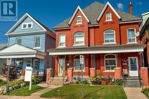 435 Catharine Street N, Hamilton, ON - Outdoor With Deck Patio Veranda With Facade