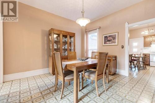 435 Catharine Street N, Hamilton, ON - Indoor Photo Showing Dining Room