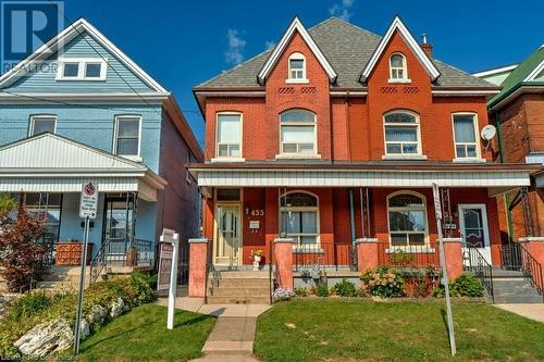 435 Catharine Street N, Hamilton, ON - Outdoor With Deck Patio Veranda With Facade