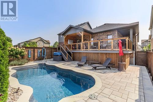 170 Summerset Drive, Barrie, ON - Outdoor With In Ground Pool With Deck Patio Veranda