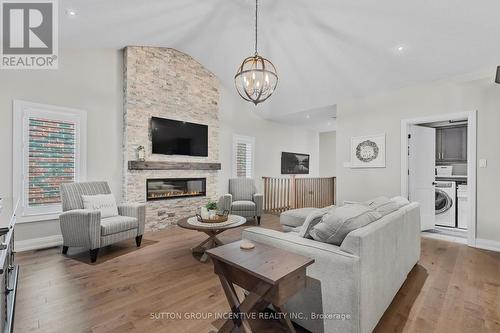 170 Summerset Drive, Barrie, ON - Indoor Photo Showing Living Room With Fireplace