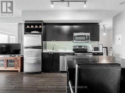 2602 - 103 The Queens Way, Toronto, ON - Indoor Photo Showing Kitchen With Stainless Steel Kitchen