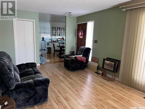 702 Portage Avenue, Wadena, SK - Indoor Photo Showing Living Room With Fireplace