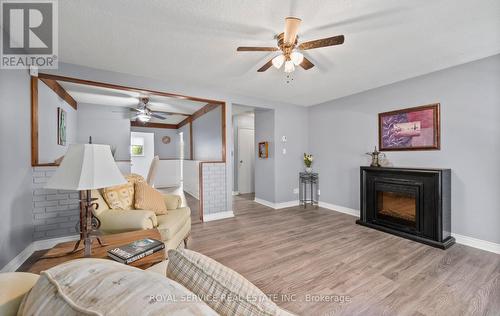 436 Chaleur Avenue, Oshawa (Lakeview), ON - Indoor Photo Showing Living Room With Fireplace