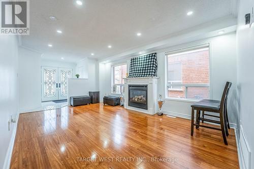 18 Spencer Drive, Brampton (Fletcher'S Meadow), ON - Indoor Photo Showing Living Room With Fireplace