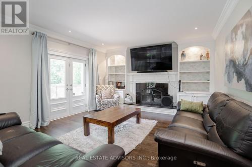 767 Indian Road, Mississauga (Lorne Park), ON - Indoor Photo Showing Living Room With Fireplace