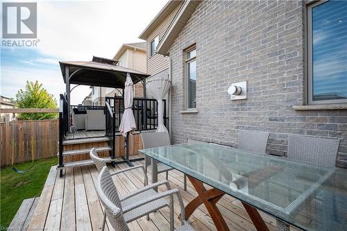 299 Moorlands Crescent, Kitchener, ON - Outdoor With Deck Patio Veranda With Exterior