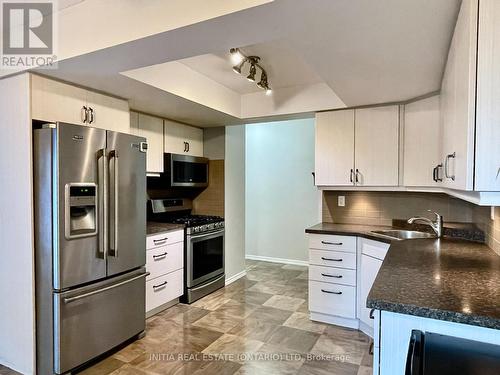 58 Mcmaster Crescent, London, ON - Indoor Photo Showing Kitchen With Stainless Steel Kitchen With Double Sink