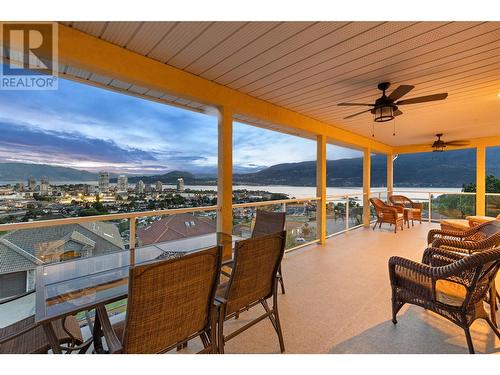 647 Royal Pine Drive, Kelowna, BC - Outdoor With Body Of Water With Deck Patio Veranda With View With Exterior