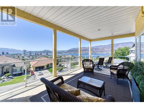 647 Royal Pine Drive, Kelowna, BC - Outdoor With Deck Patio Veranda With View With Exterior