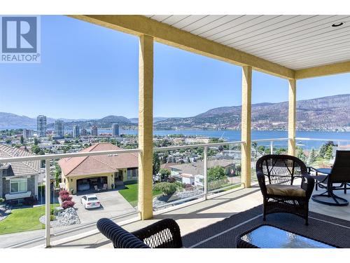 647 Royal Pine Drive, Kelowna, BC - Outdoor With Body Of Water With Deck Patio Veranda With View