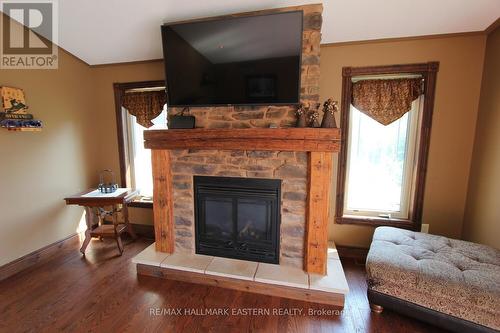 729 11Th Line W, Trent Hills (Hastings), ON - Indoor Photo Showing Living Room With Fireplace