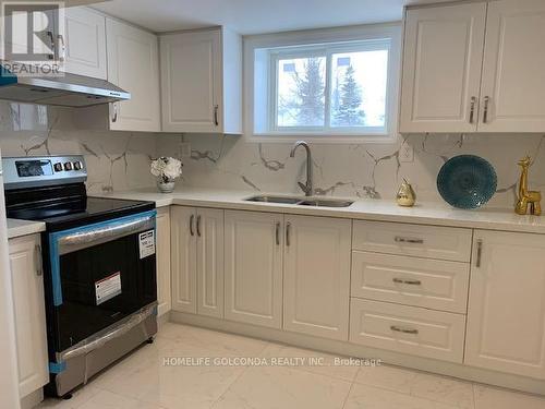 300 Searle Avenue, Toronto, ON - Indoor Photo Showing Kitchen With Double Sink