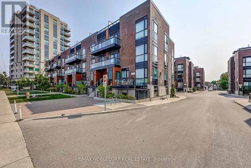 B602 - 5279 Highway  7 Road, Vaughan (Vaughan Grove), ON - Outdoor With Balcony With Facade