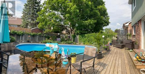 1934 Malden Crescent, Pickering, ON - Outdoor With In Ground Pool With Deck Patio Veranda With Backyard