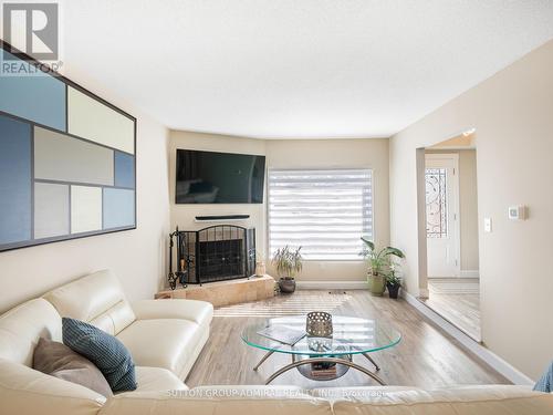 1934 Malden Crescent, Pickering, ON - Indoor Photo Showing Living Room With Fireplace