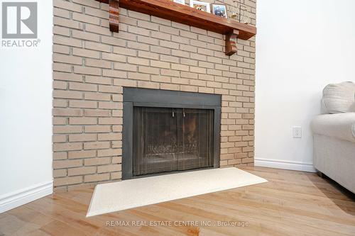 31 Guthrie Crescent, Whitby, ON - Indoor Photo Showing Living Room With Fireplace