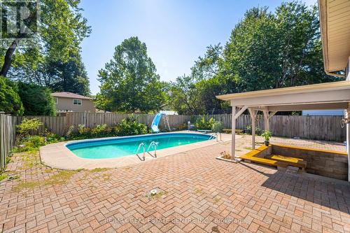 31 Guthrie Crescent, Whitby, ON - Outdoor With In Ground Pool With Backyard