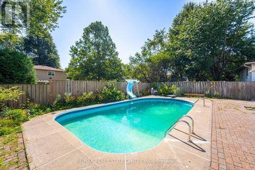 31 Guthrie Crescent, Whitby, ON - Outdoor With In Ground Pool With Backyard