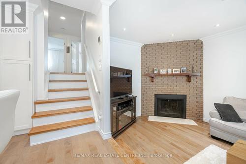 31 Guthrie Crescent, Whitby, ON - Indoor Photo Showing Other Room With Fireplace