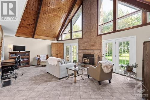 1205 Ventnor Road, Ottawa, ON - Indoor With Fireplace