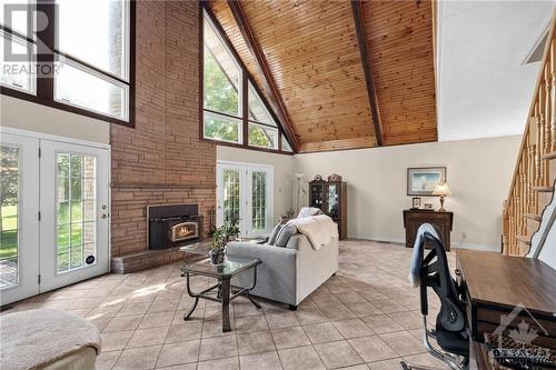 1205 Ventnor Road, Ottawa, ON - Indoor With Fireplace