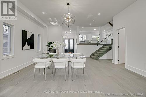 34 North Woodrow Boulevard, Toronto, ON - Indoor Photo Showing Dining Room