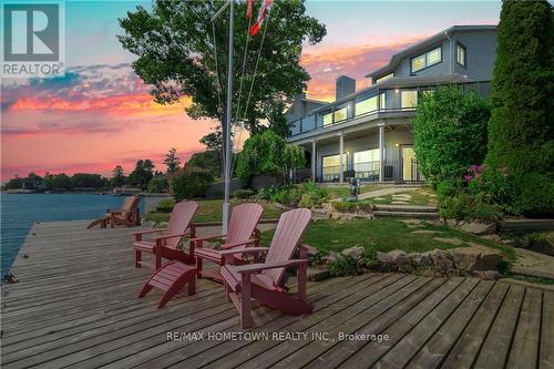 9 Bayview Road, Brockville, ON - Outdoor With Body Of Water With Deck Patio Veranda