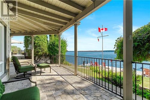 9 Bayview Road, Brockville, ON - Outdoor With Body Of Water With Deck Patio Veranda With Exterior