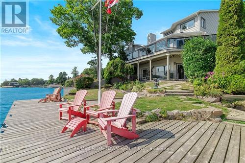 9 Bayview Road, Brockville, ON - Outdoor With Body Of Water With Deck Patio Veranda