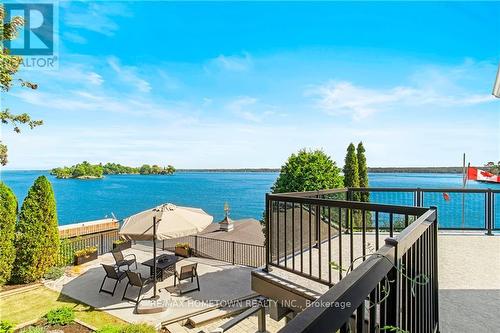 9 Bayview Road, Brockville, ON - Outdoor With Body Of Water With Deck Patio Veranda With View