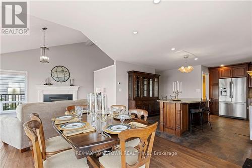 9 Bayview Road, Brockville, ON - Indoor Photo Showing Dining Room With Fireplace