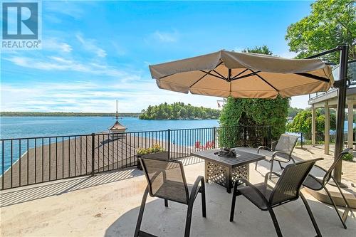 9 Bayview Road, Brockville, ON - Outdoor With Body Of Water With Balcony With Deck Patio Veranda With Exterior