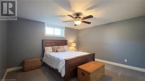 lower level bedroom - 265 Summerside Place, Saugeen Shores, ON - Indoor Photo Showing Bedroom